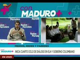 Pdte. Nicolás Maduro ratifica su apoyo a Colombia para construir la paz