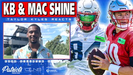 STRONG Day for Kendrick Bourne and Mac Jones on Day 14 of Patriots Practice