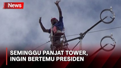 Ingin Bertemu Presiden, Pria di Kupang Minta Turun setelah Seminggu di Atas Tower
