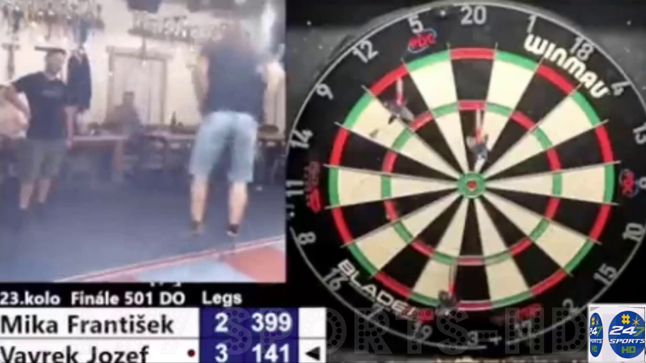 Pub Darts Player Hits Incredible Nine-Darter – Even as Glass Collector Walks through the Game