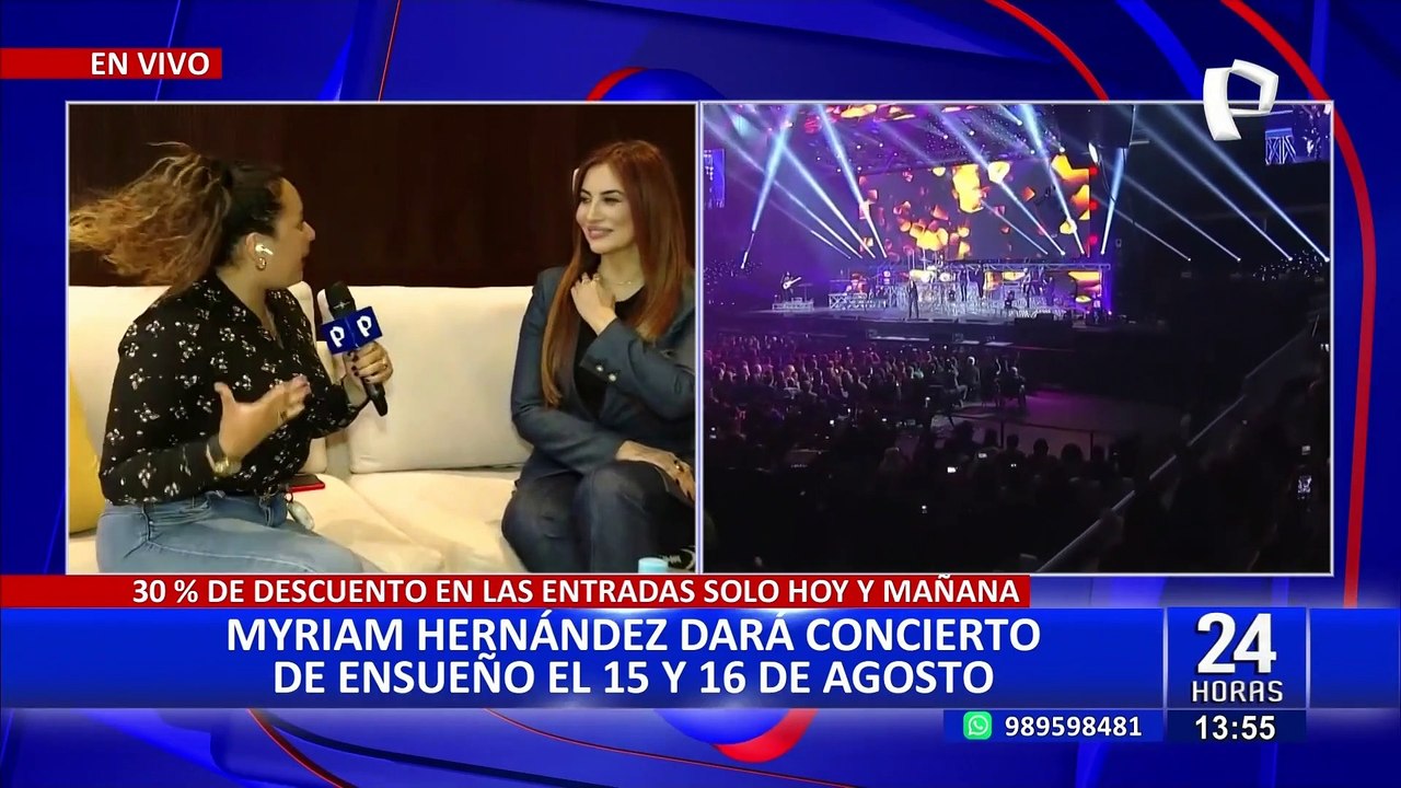 Myriam Hernández en Lima: cantante deleitará a fanáticos en dos románticos conciertos