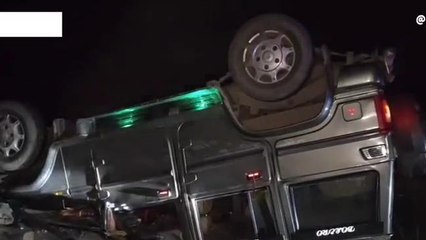 रफ्तार का कहर: अनियंत्रित हाइवा ने बोलेरो में मारी टक्कर, 6 लोग गंभीर घायल