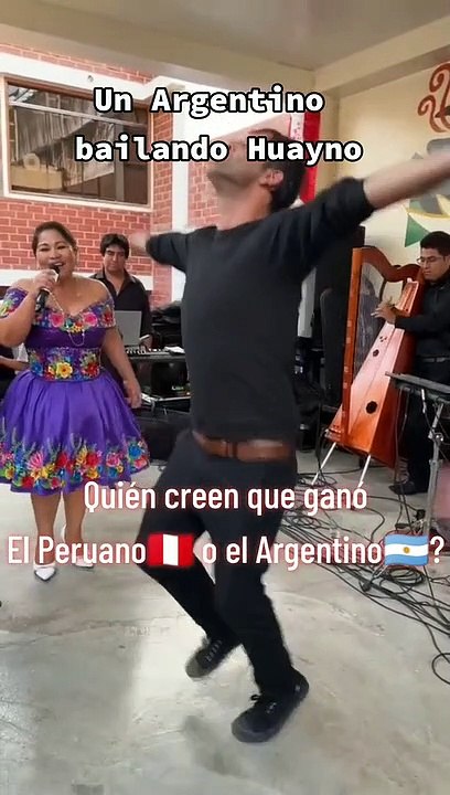Argentino gana batalla de huayno a peruano