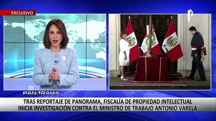 ¡Exclusivo! Tras denuncia de Panorama: Fiscalía inicia investigación contra ministro de Trabajo
