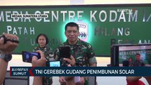 Personel Kodam I Bukit Barisan Gerebek Gudang Solar Ilegal di Medan