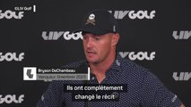 Greenbrier - DeChambeau remercie LIV pour ce qu’ils font pour le golf