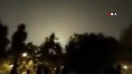 İSTANBUL'A METEOR DÜŞTÜ İDDİASI! O ANLAR BÖYLE GÖRÜNTÜLENDİ