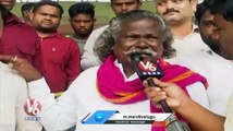 Balagam Singer Mogulaiah  Emotional On Gaddar Demise _ V6 News