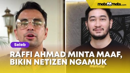 Raffi Ahmad Minta Maaf ke Jeje Govinda Bikin Netizen Ngamuk: Semanja Itukah S?