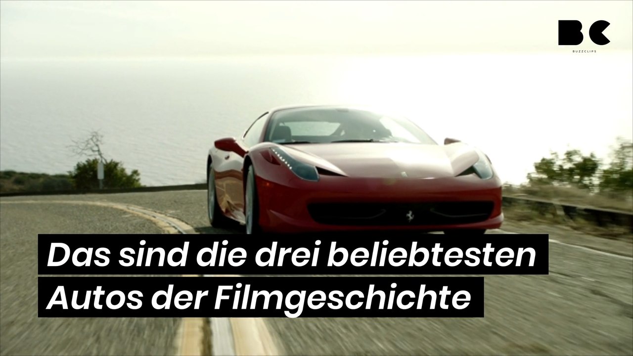 Das sind die drei beliebtesten Autos der Filmgeschichte