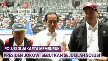 Polusi di Jakarta Memburuk, Presiden Jokowi Sebutkan Sejumlah Solusi