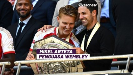 Arsenal Juara Community Shield 2023, Mikel Arteta: Nikmatnya Kalahkan Tim Terbaik Dunia di Wembley