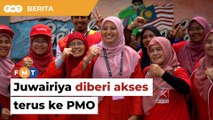 Juwairiya diberi akses terus ke PMO jika menang, kata Anwar