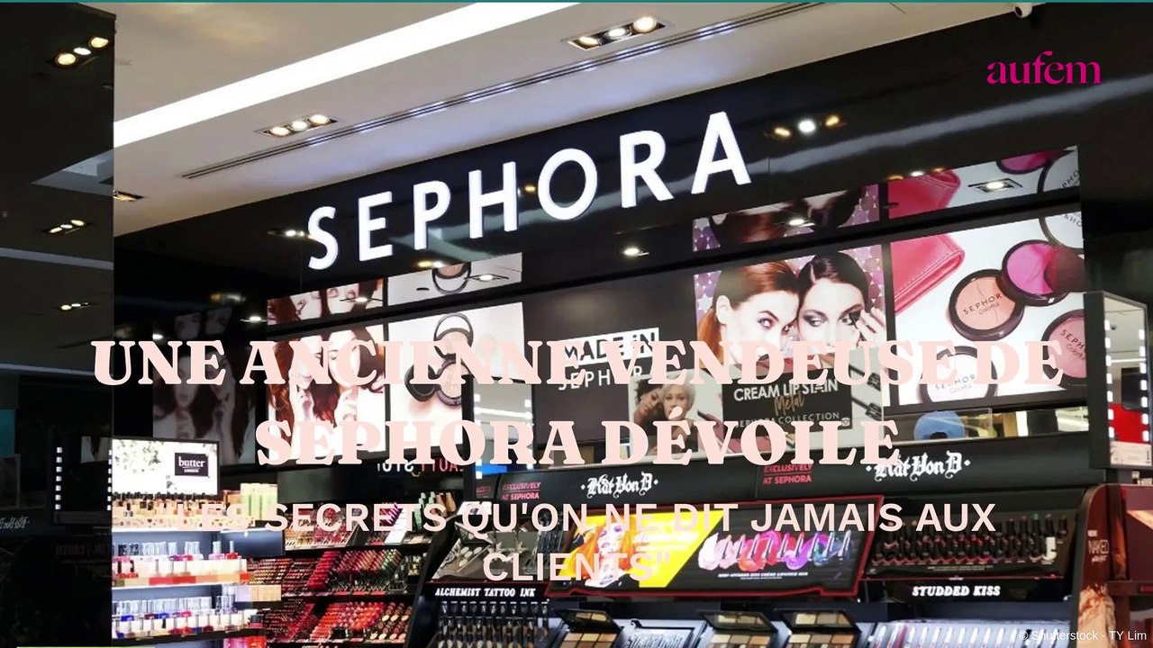 Une ancienne vendeuse de Sephora dévoile "les secrets qu'on ne dit jamais aux clients"
