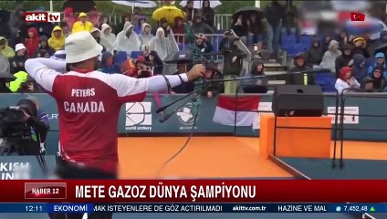 Mete Gazoz dünya şampiyonu
