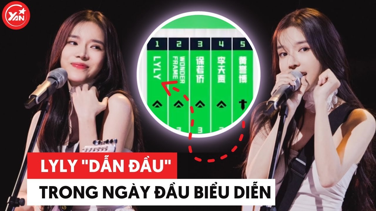 Tiếp nối Chi Pu, LyLy đứng "hạng 1" ngay đêm đầu tiên biểu diễn