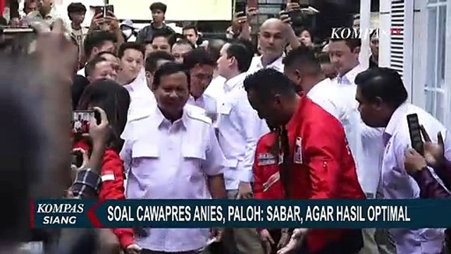 Soal Pengumuman Bakal Cawapres Anies, Begini Kata Surya Paloh