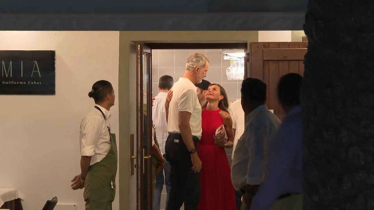 Felipe VI celebra su segundo puesto en la Copa del Rey de Vela con una cena en familia