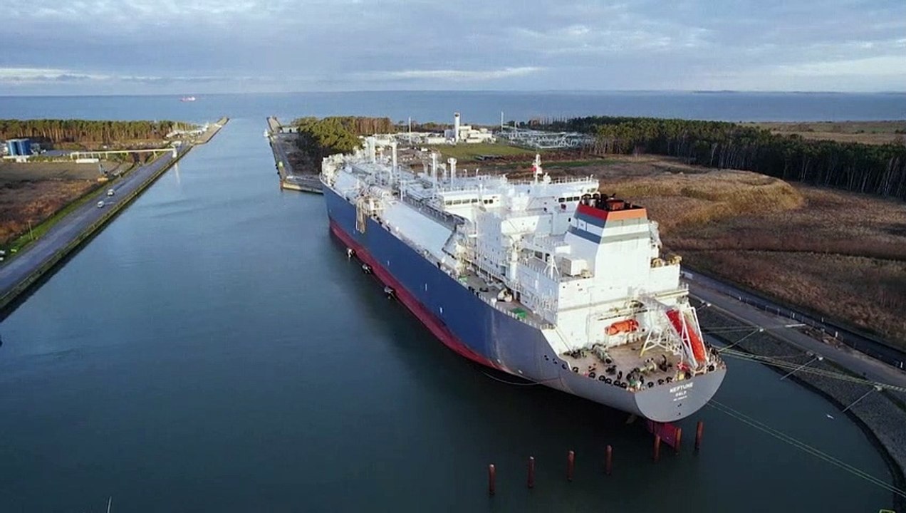 Deutsche Umwelthilfe klagt gegen LNG-Schiff "Neptune" in Lubmin