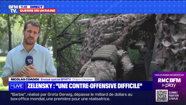 Guerre en Ukraine: Volodymyr Zelensky admet une contre-offensive difficile