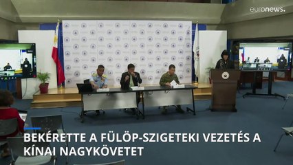 A kínai parti őrség egy Fülöp-szigeteki hajóra lőtt, bekérették a kínai nagykövetet