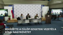 A kínai parti őrség egy Fülöp-szigeteki hajóra lőtt, bekérették a kínai nagykövetet