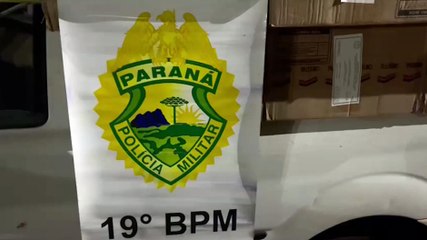 Saveiro carregada com cigarros é apreendida e encaminhada à RF de Cascavel