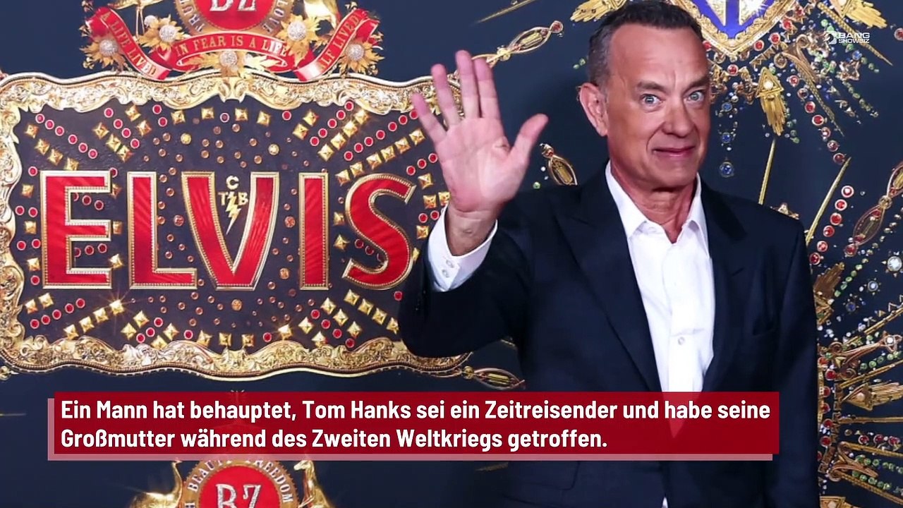 Tom Hanks ein Zeitreisender?