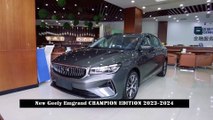 New Geely Emgrand CHAMPION EDITION 2023-2024