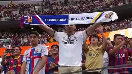Barcelona 3-0 Real Madrid Friendly Match Highlights & Goals