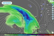 Río atmosférico llegará acompañando al segundo sistema frontal que tocará Chile esta semana