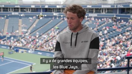 Toronto - Ruud : "On sent qu’il y a une bonne culture du sport ici”