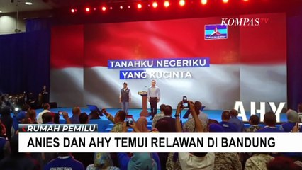 Temui Relawan di Bandung, Anies: Begitu Banyak Tugas Menempel Pada Satu Orang
