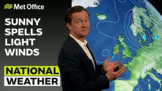 Met Office Afternoon Weather Forecast 07/08/2023 - Mostly fine this afternoon