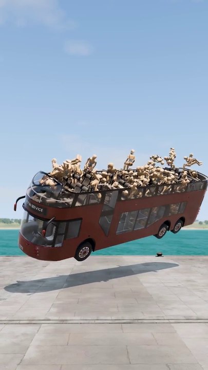 Bus vs Gravity  #shorts