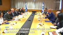 Ν. Δένδιας: Στενή συνεργασία με το Ισραήλ για έρευνα και ανάπτυξη της αμυντικής βιομηχανίας