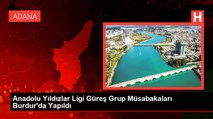 Anadolu Yıldızlar Ligi Güreş Grup Müsabakaları Burdur'da Yapıldı
