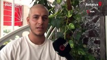 Alanya'daki tekmeli sopalı kavgada darbedilen genç konuştu: Taciz etmedim, iftira attılar