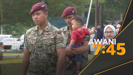 Anggota polis, tentera tunai tanggungjawab pada Selasa