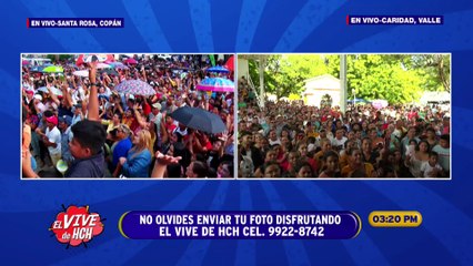 El Vive de HCH (Santa Rosa de Copán y Caridad, Valle), Sábado 05 de Agosto del 2023