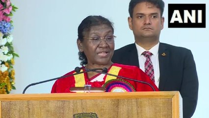 'शिक्षा में निवेश मतलब देश की प्रगति में निवेश', मद्रास विश्वविद्यालय  समारोह में राष्ट्रपति
