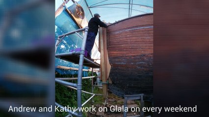 109-year-old Dunkirk boat Glala's owner Kathy Norris on the vessel's history