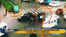 El Agustino: sereno resultó herido tras intervención a mototaxista sin SOAT