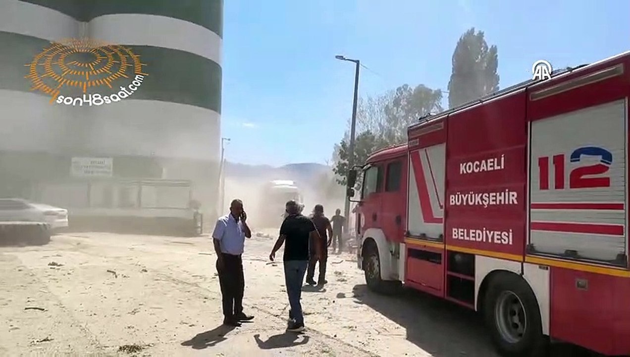 Patlama böyle görüntülendi