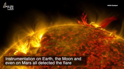 A Recent X-Class Flare Was So Powerful It was Felt On 2 Planets On Opposite Sides of the Sun