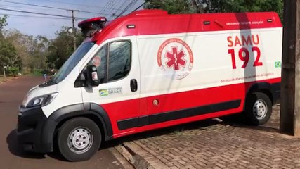 Bolsa rompe antes do previsto e grávida é atendida pelo Samu no Santa Felicidade