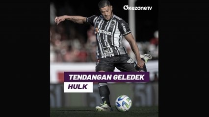 Tendangan Geledek Hulk dari Jarak 40 Meter Koyak Gawang Sao Paolo