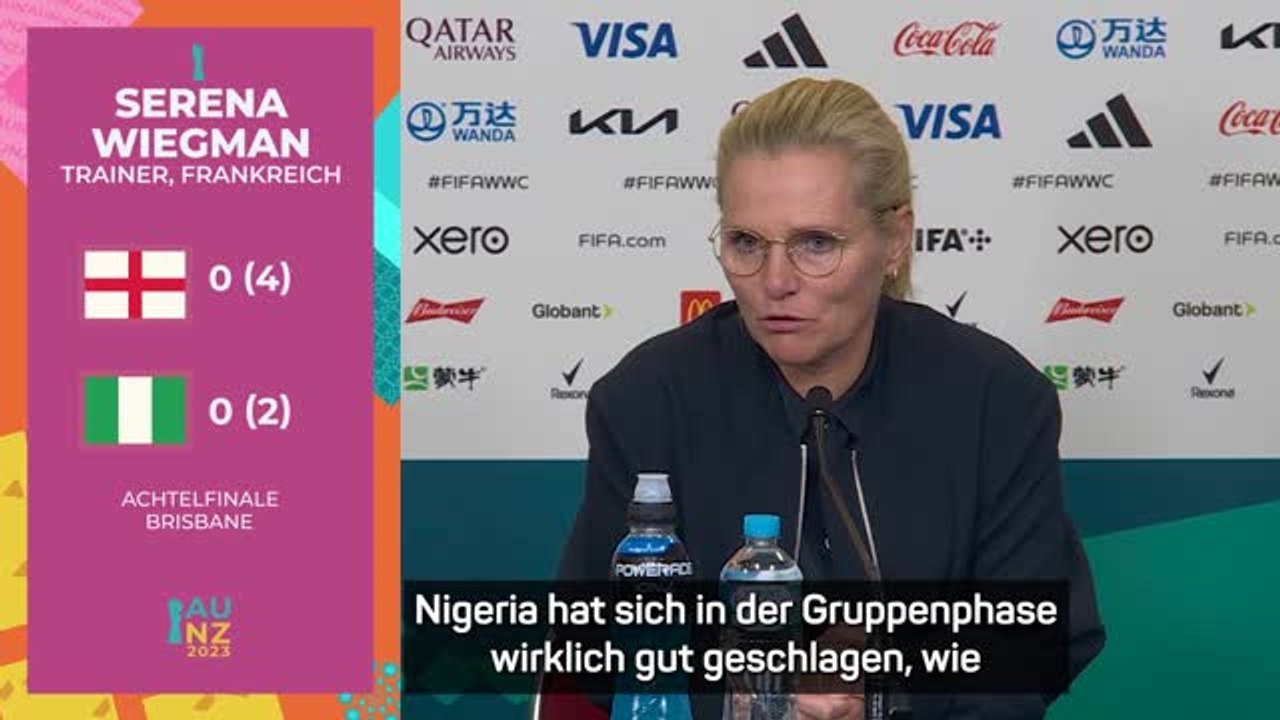 Wiegman: 'Haben Nigeria nicht unterschätzt'