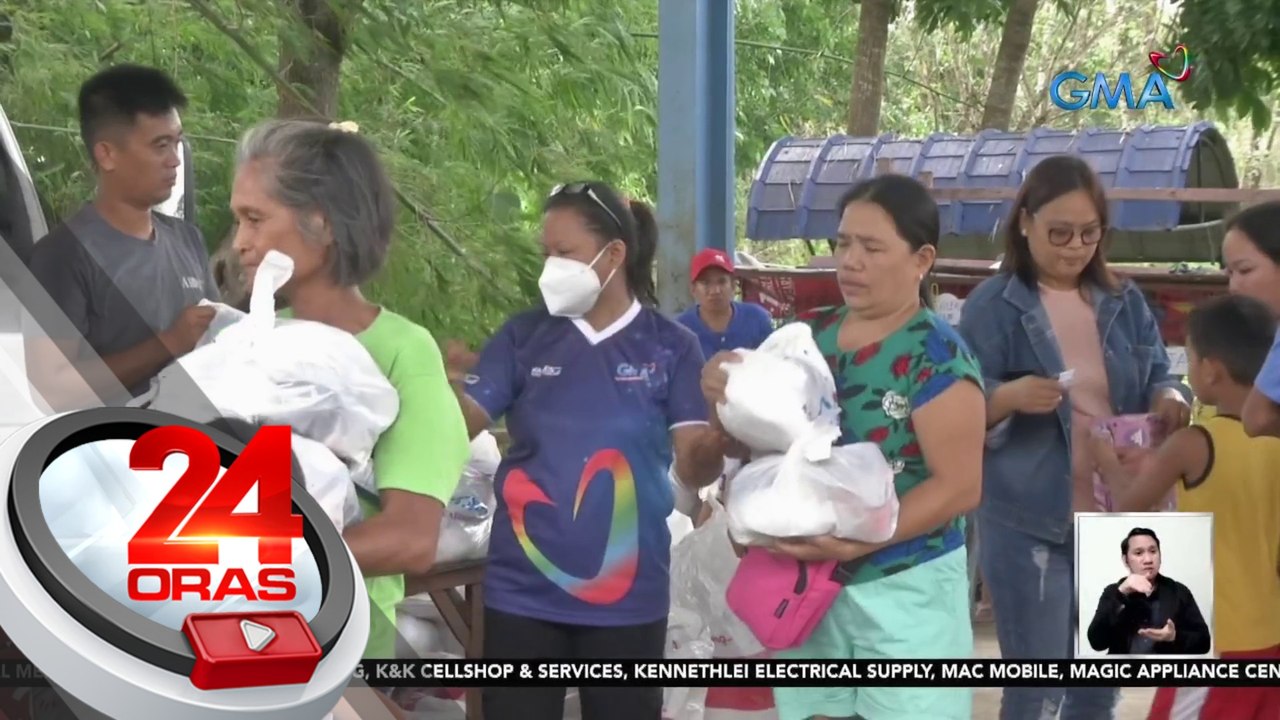 4,000 naapektuhan ng Bagyong Egay sa Abra, hinatiran ng tulong ng GMA Kapuso Foundation | 24 Oras