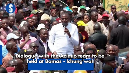 Dialogue with Azimio team to be held at Bomas - Ichung'wah